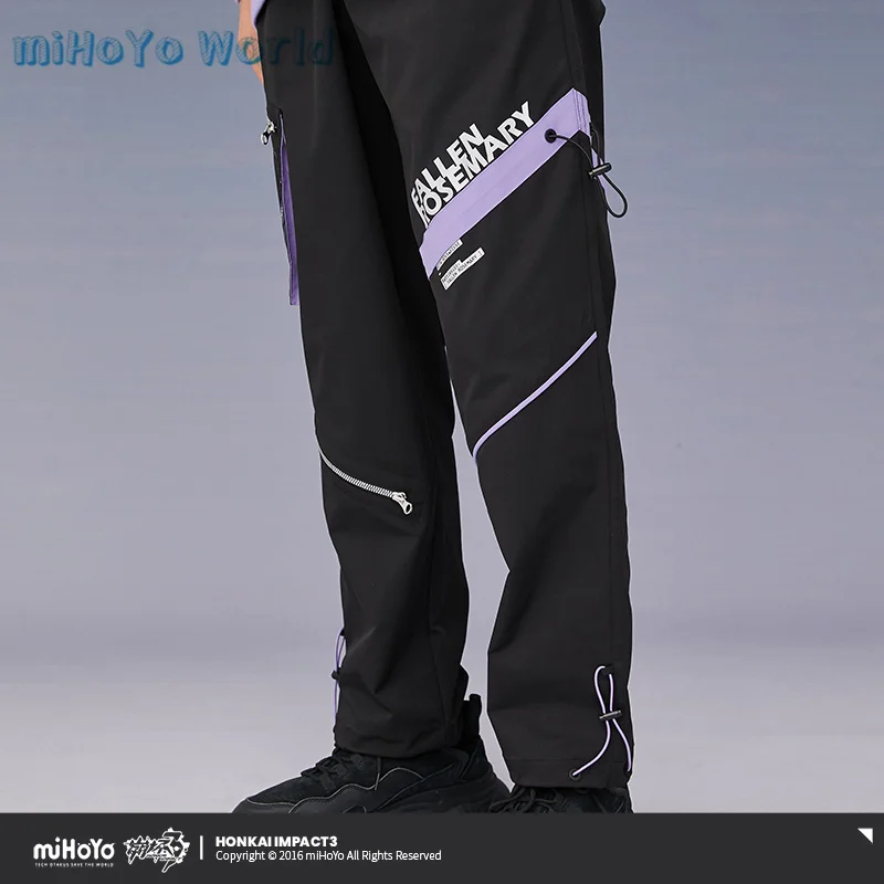 MiHoYo Official Honkai Impact 3 Cosplay Rita Rossweisse Casual Trousers Doujin Fallen Rosemary Theme Couple Pants Birthday Gifts