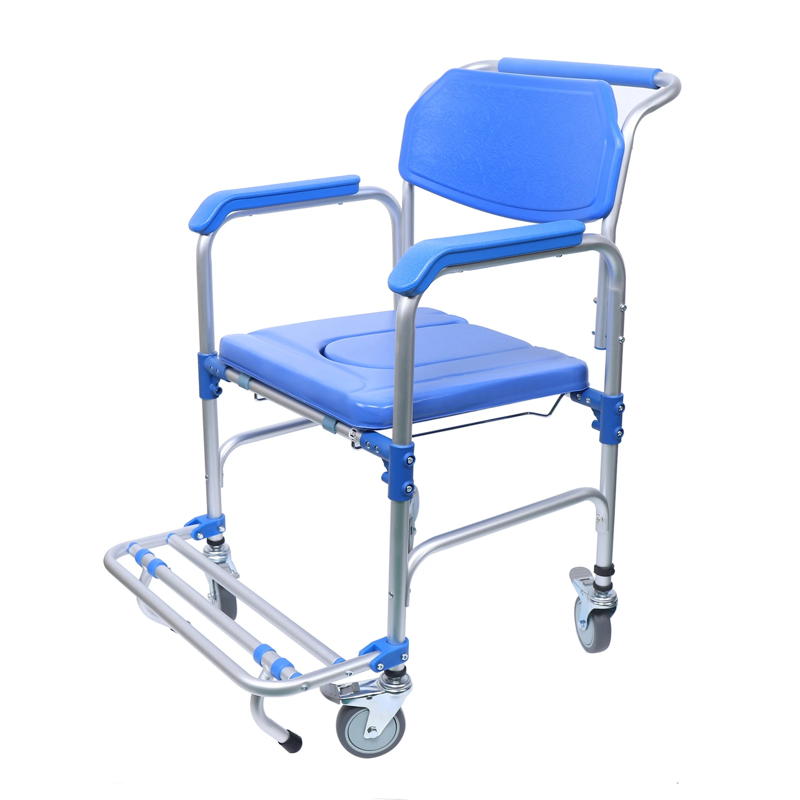 Commode Chair for Elderly, Pregnant, and Post-Surgery Care: Convenient, Comfortable Mobility Aid