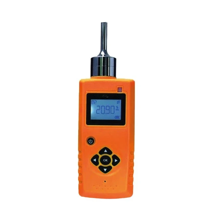 Portable pump suction, single gas detector, alcohol concentration detector, alcohol harmful gas detection