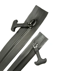 1Pcs 3#/ 8# airtight&waterproof TPU nylon zipper high frequency welding voltage diving suit escape dry clothes two end closed