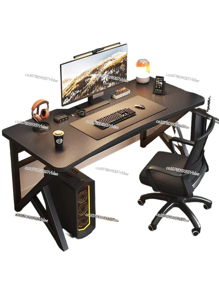 

Essential Home Office Desk: Spacious Computer Workstation for Gaming, Studying, and Business Use!