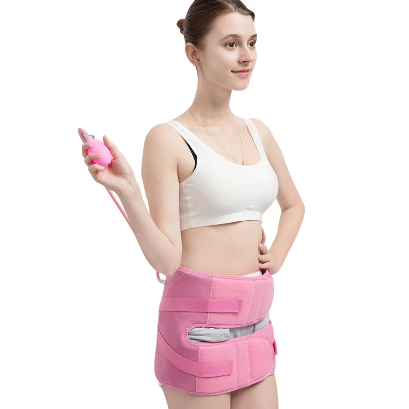 Pelvic Correction Belt Postpartum Air Pressure Double Diamond-shaped Pelvis Abdomen Belt Crotch Lifting Hip Support Gear