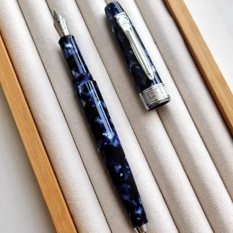 Luxury Visconti Star Van Gogh Resin Fountain Pen High Quality Imported Resin in Various Colors F/M 0.5/0.7mm Nib Office Ink Pens