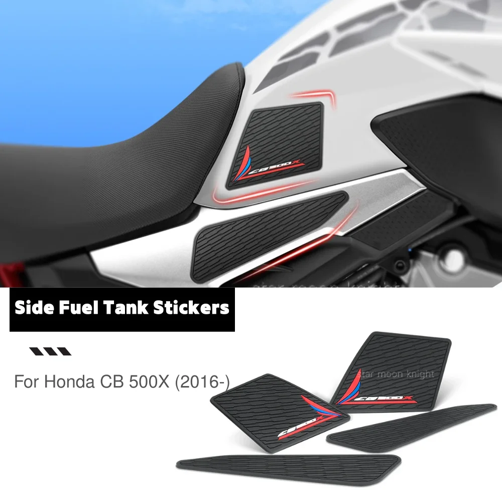 For Honda C 500 X CB500X CB 500X (2016-2024) Motorcycle Side Fuel Tank Pad Fuel Tank Anti-Skid Protective Sticker Protector