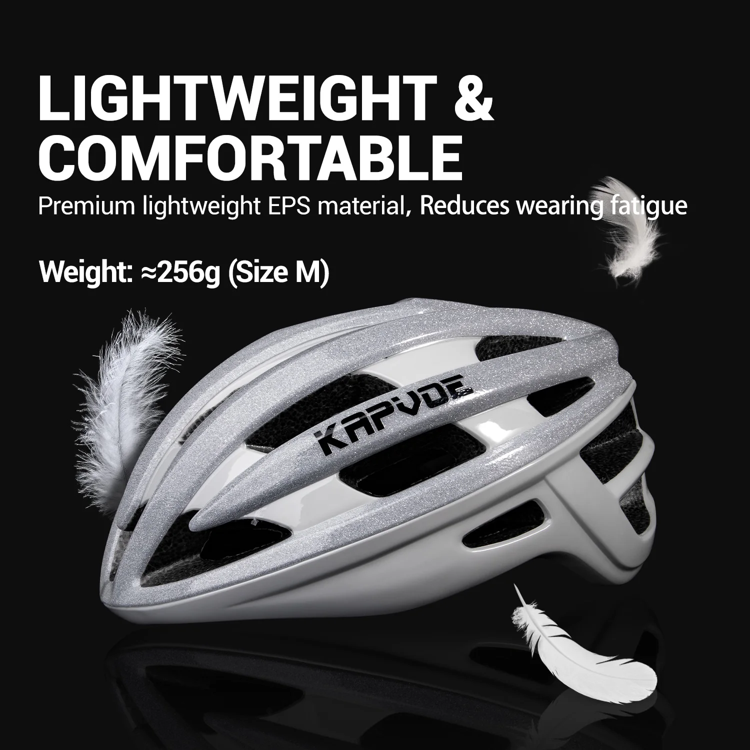 

KAPVOE EPS Ultra-light Women Road Bike Cycling Helmet Outdoor Sports Roller Skating Protective Helmet Men MTB Bicycle Helmet