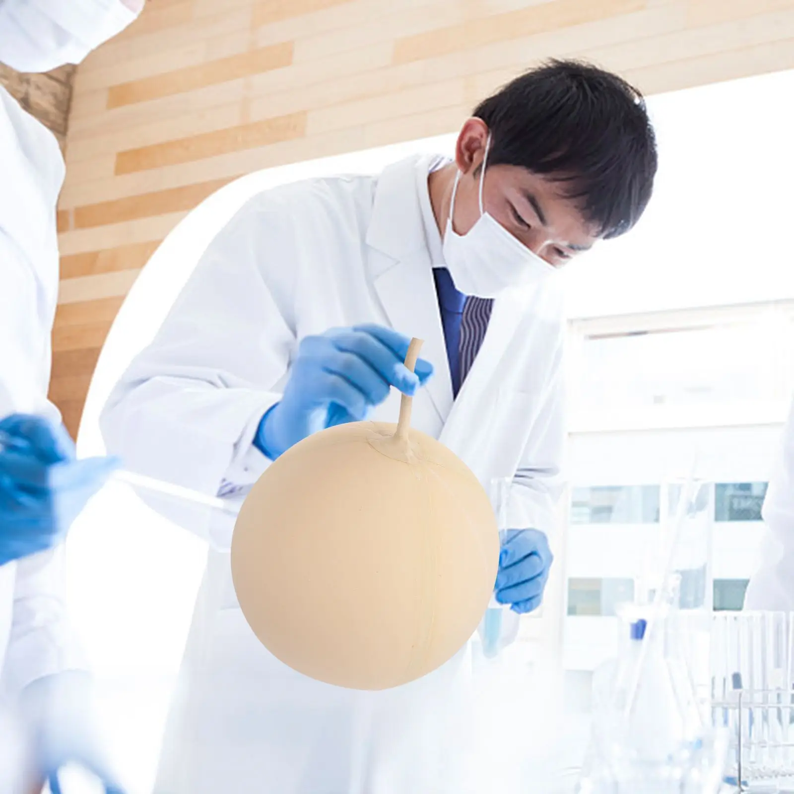 Gas Sampling Bladder 5# Medium High Quality Rubber Balloon Internal Labs Tool Reusable Collector School Practical Pipe Indoor