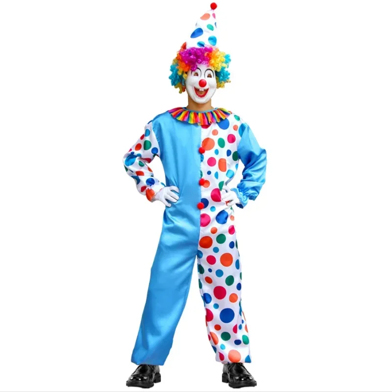 Костюм Хэллоуин Костюм Косплей Красочный комбинезон Платье для выступления на сцене