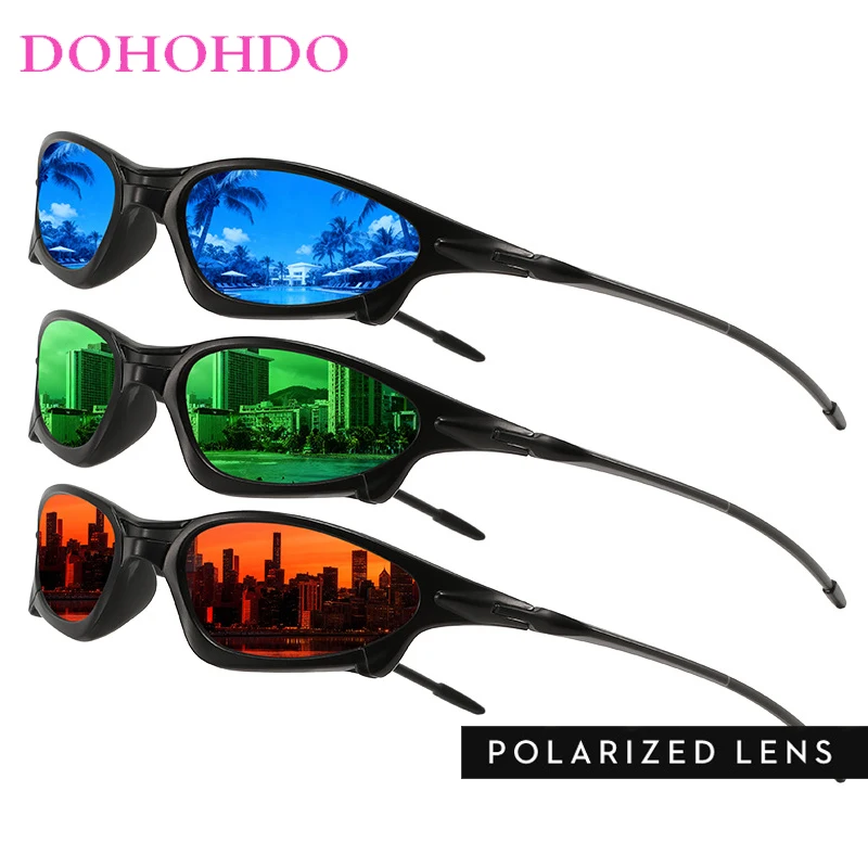 

Luxury Small Frame Driving Fishing Polarized Outdoor Sports Cycling Sunglasses Men Women Anti-Glare Goggles Lentes UV400 Очки