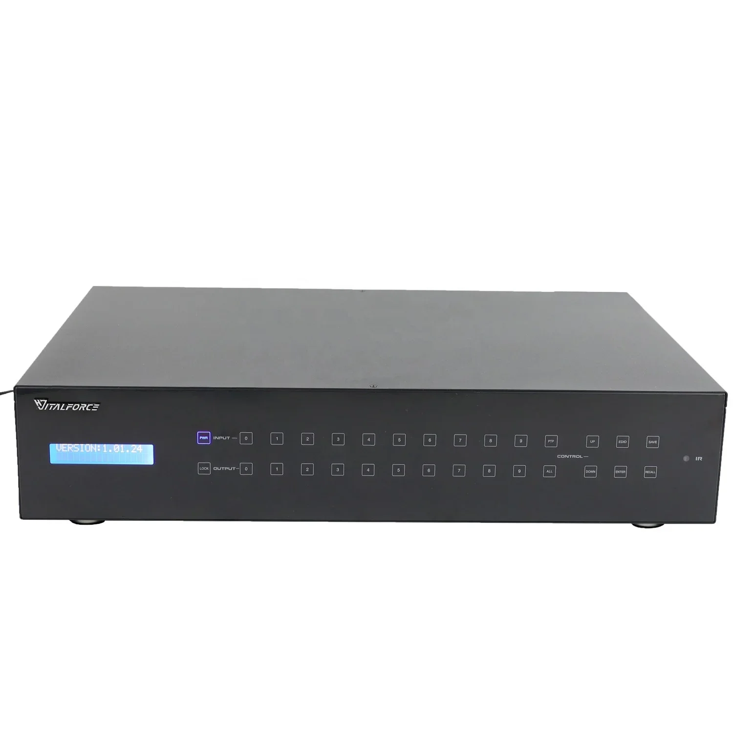 Direct deal 16x16 HD matrix video wall HD switcher support 1 port input and multiple ports output