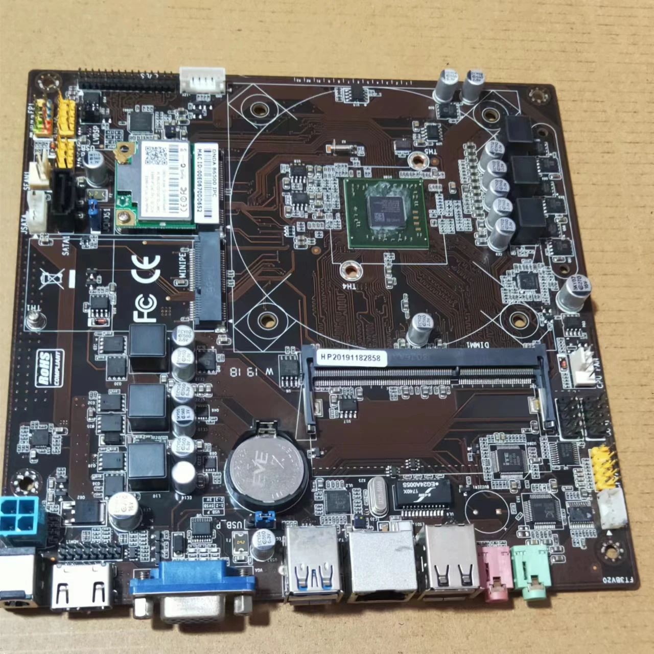 

For ONDA B6500 IPC VER 1.00 Main Board LVDS DC 12V