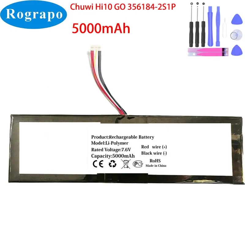 

New 7.6V 5000mAh 356184-2S1P Laptop Battery For Chuwi Hi10 GO 2-in-1 Notebook