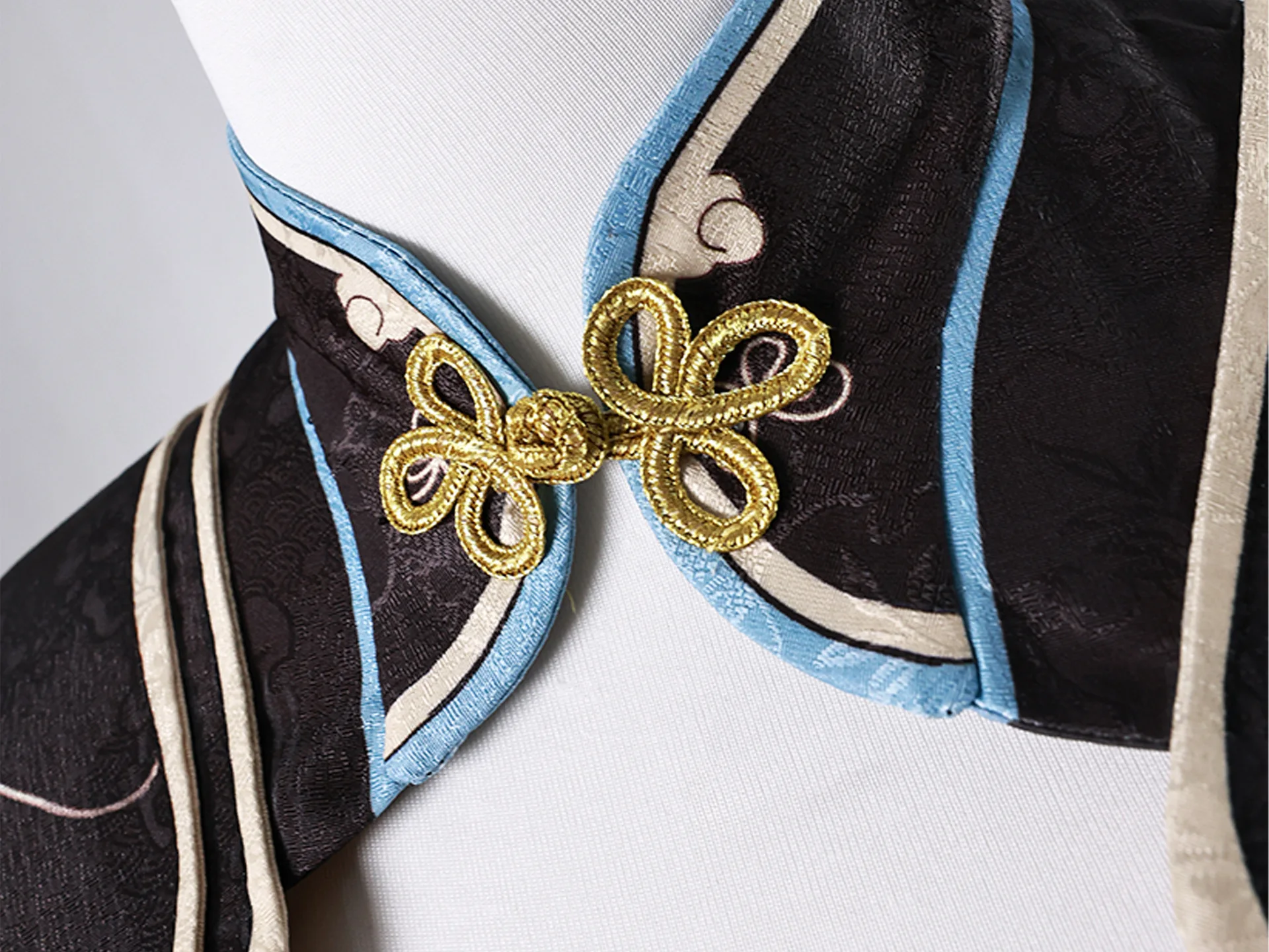 【Wetrose】متوفر في المخزون أزياء Jinhsi التأثيرية Wuthering Waves Jin Hsi Jinxi Jin Xi مجموعة كاملة من الشعر المستعار لعيد الهالوين وعيد الميلاد