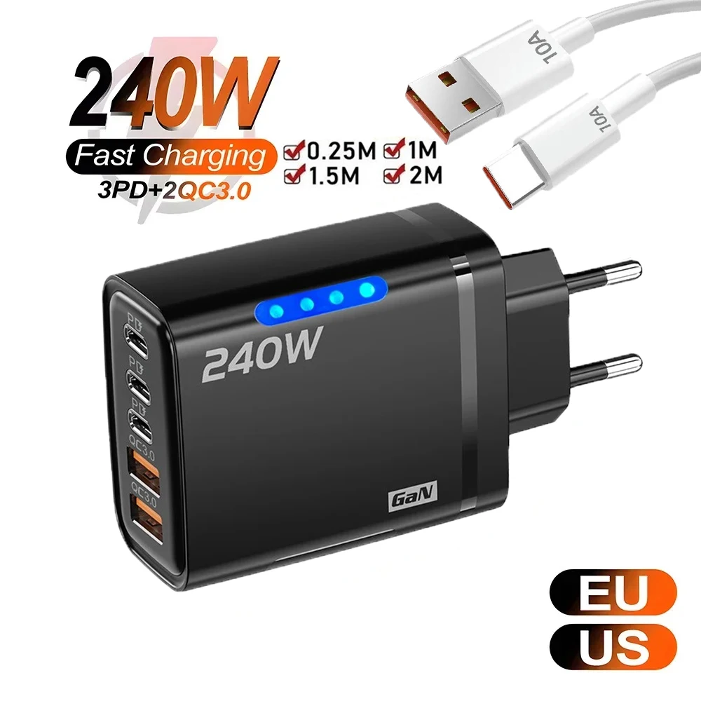240W Usb C Gan Char…