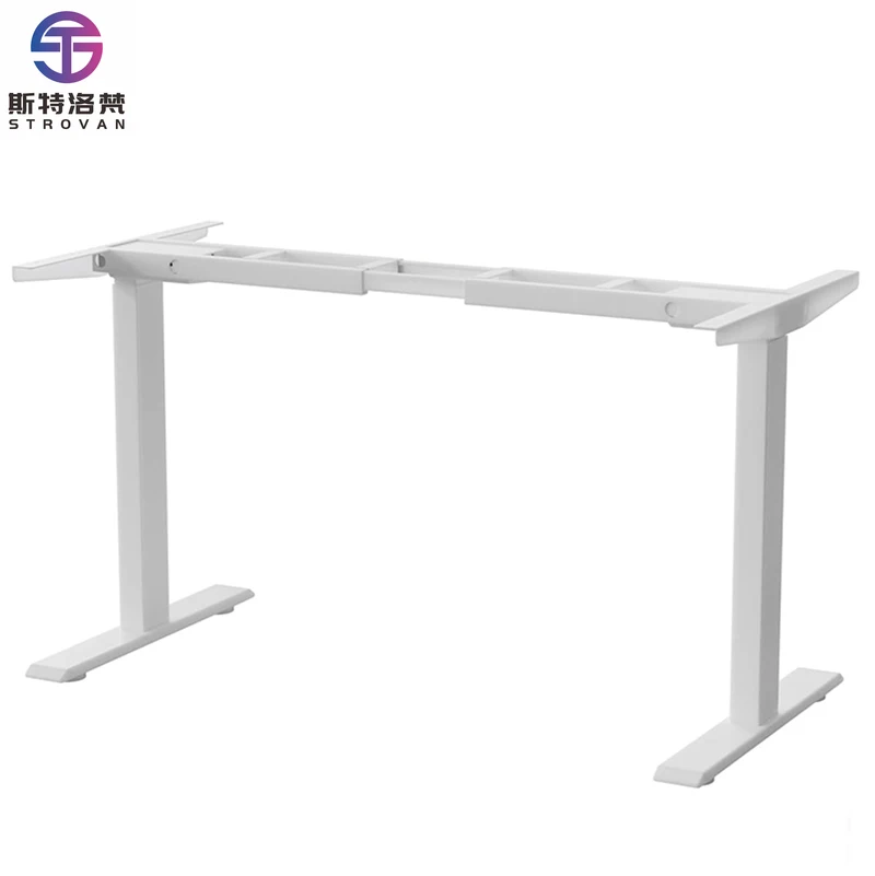 

Dual Motor Electric Standing Desk Frame Height Adjustable Table Legs for Sit Stand Desk Base Electronic Raising Desk