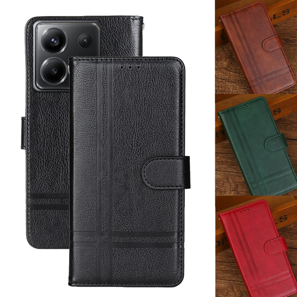 Xiaomi-保護用の革製電話ケース,耐衝撃性,背面保護カバー,podo x6および5g