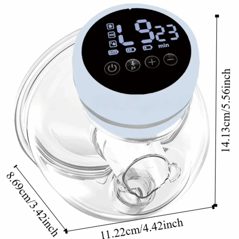 180 ml capaciteit elektrische borstkolf hoge zuigmassage pijnloze handsfree borstkolf intelligent geïntegreerd