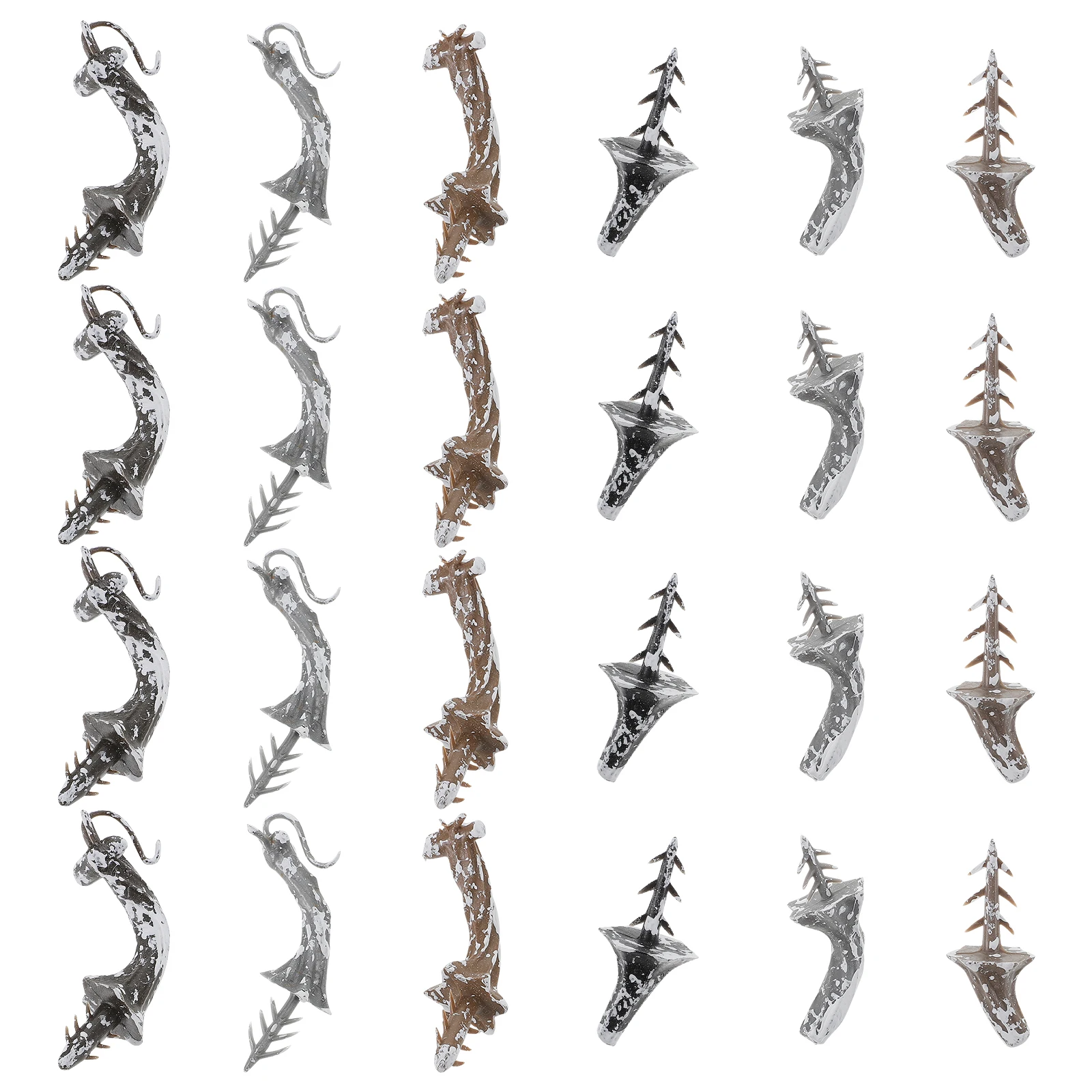 

24 Pcs Halloween Pumpkin Stems Pumpkin Lee Head Accessories Plastic Faux Stems For Pumpkin Autumn Harvest Halloween Decoration