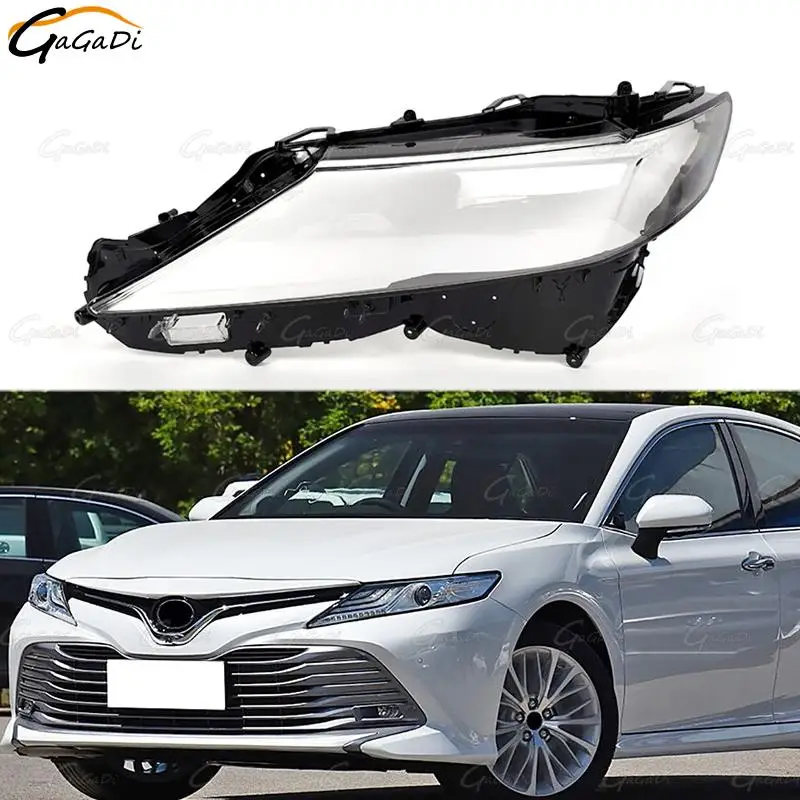 

Left Headlamp Lens Glass Shell Car Front Glass Cover Plexiglass Clear Lamp Lampshade For Toyota Camry 2018-2021 Auto parts