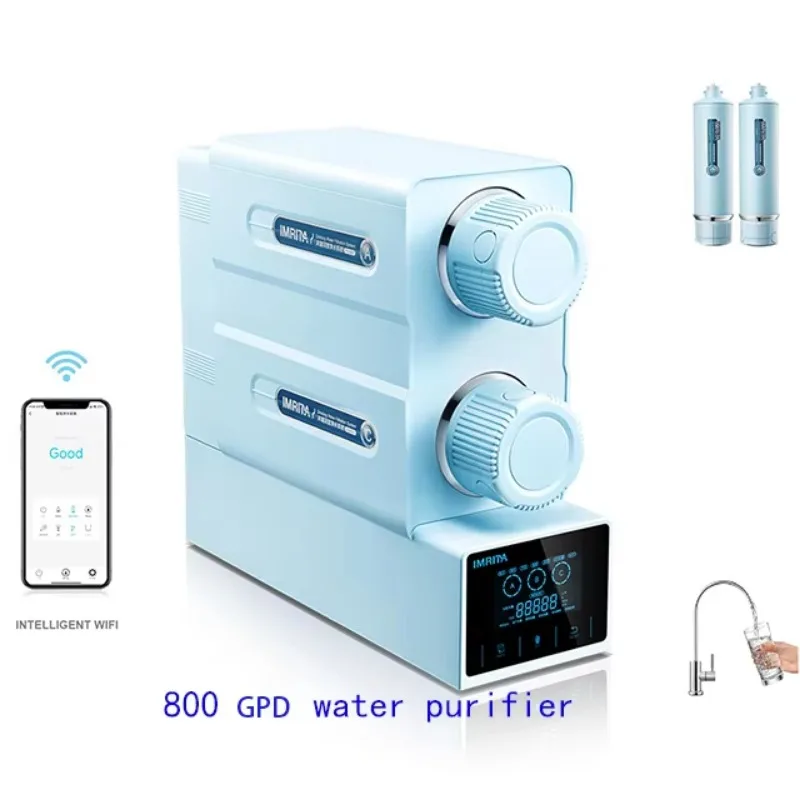 

IMRITA Custom 800 Gallon Water Treatment Equipment Under Sink RO Reverse Osmosis Water Purifier System