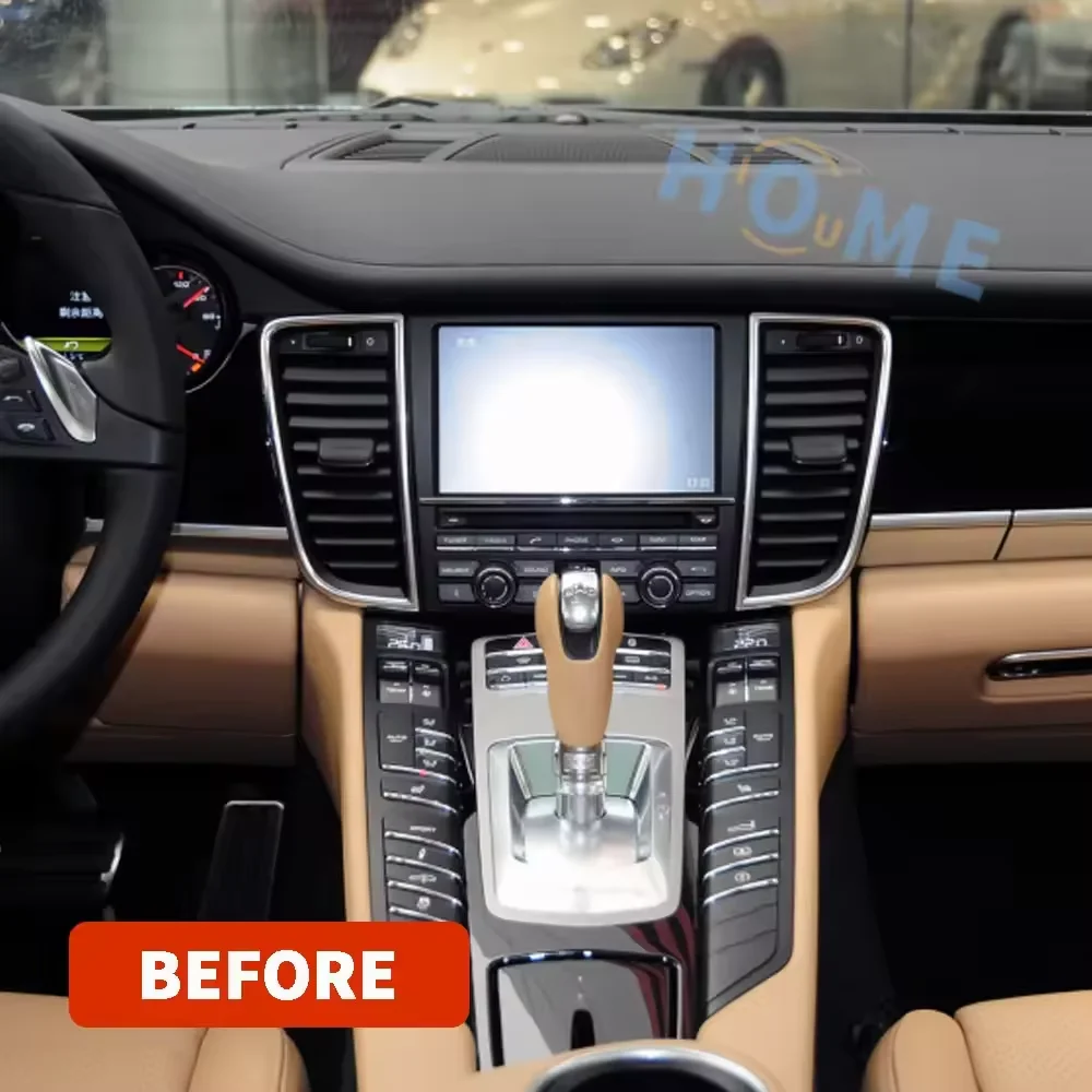 Wholesale Car Dashboard Center Speedometer Compass Time Stopwatch  for Porsche Panamera 2010-2016  Auto Accessories Dashboard