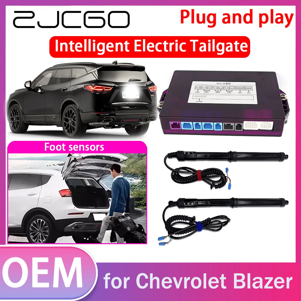 

ZJCGO Electric Tailgate Lift Drive Trunk Opening Tail Gate Lift Soft Close for Chevrolet Blazer 2019 2020 2021 2022 2023