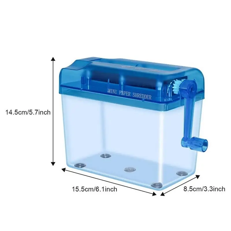 Mini Hand Shredder Papier Quilling Werkzeuge hand geschöpftes Papier Dokumente Schneide maschine Werkzeug für zu Hause Schul material