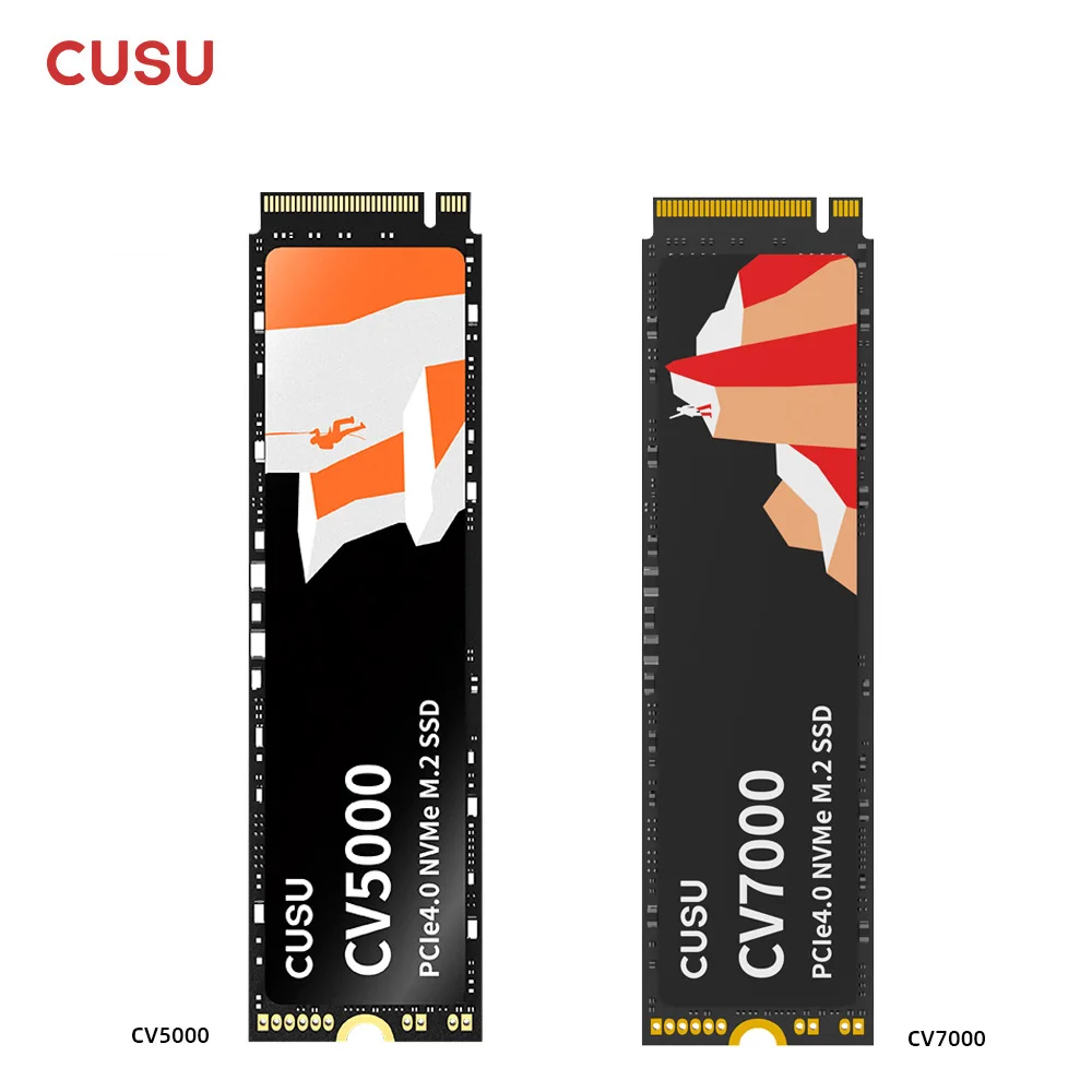 CUSU M.2 SSD M2 1tb 2tb SSD NVMe PCIe4.0 M.2 2280 قرص صلب قرص الحالة الصلبة لأجهزة الكمبيوتر المحمول PS5