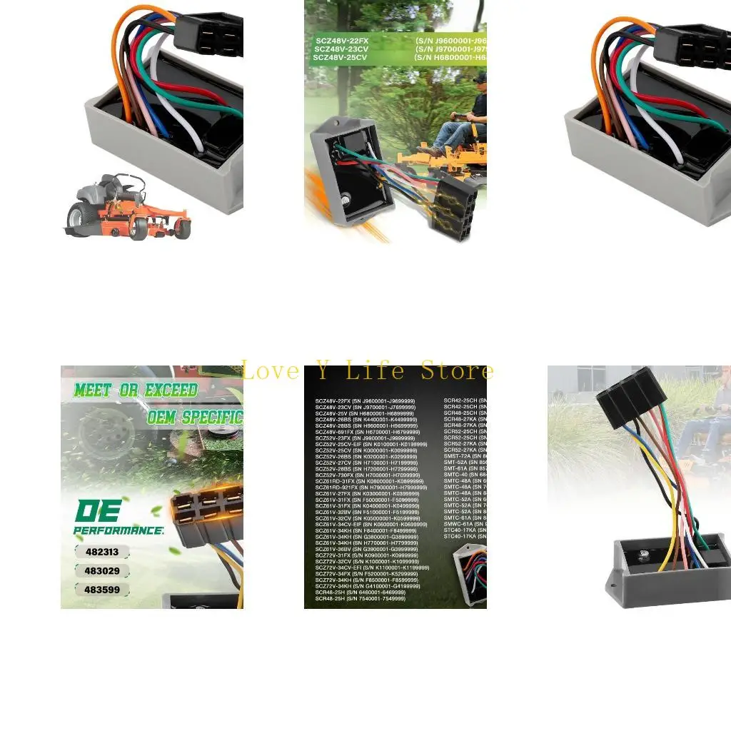 

L74C Premium Electronic Bower Module для Scag 61in SCZ61RD 31FX 921FX, SCZ61V 27FX