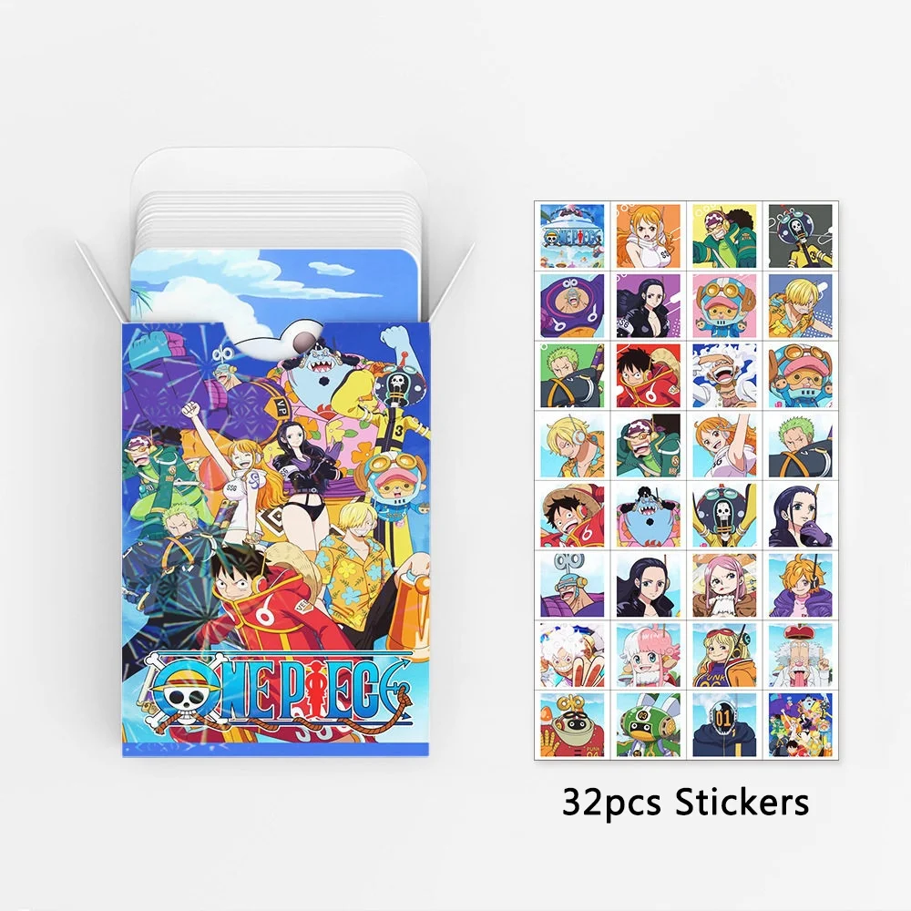 92Pcs Anime Luffy Zoro Nami Sanji Robin HD Double-Sided Lomo Cards One Piece Fan Collections Card Toys Girls Birthday Gifts view 4