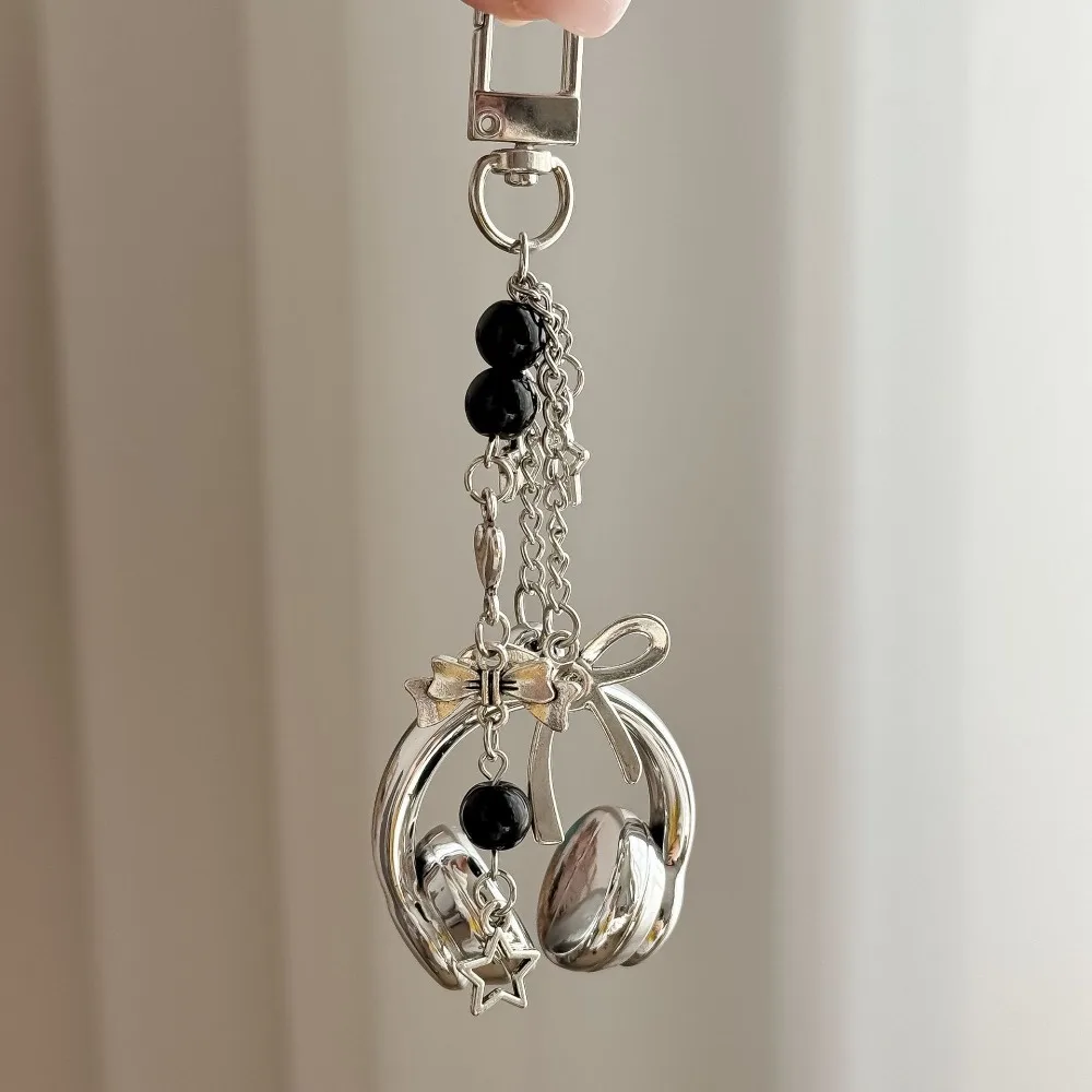 Christmas Phone Strap Red Apple Keychain Cute Gift for Women Girls Phone Accessories Bag Charm