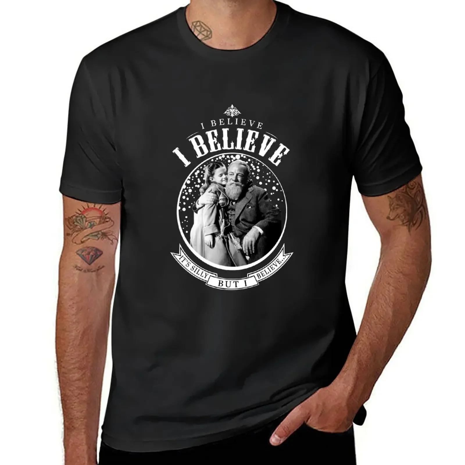 T-shirt manches courtes pour homme, The ONLY Miracle on 34th Street, I recogive, heavyfriend sublime, scopic customs, concevez vos propres t-shirts