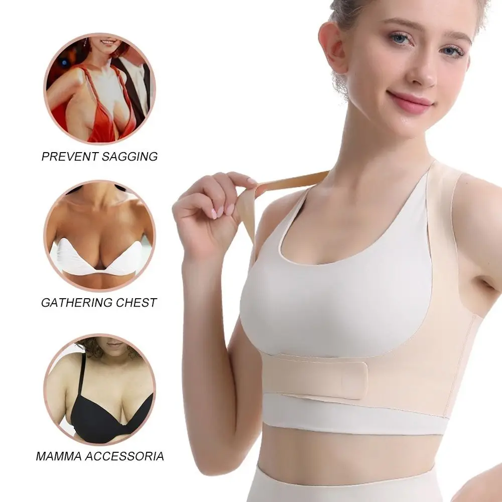 

Adjustable Straps Back Brace Posture Corrector High Elasticity Shaping Back Chest Support Belt Multifunctional Comfortable