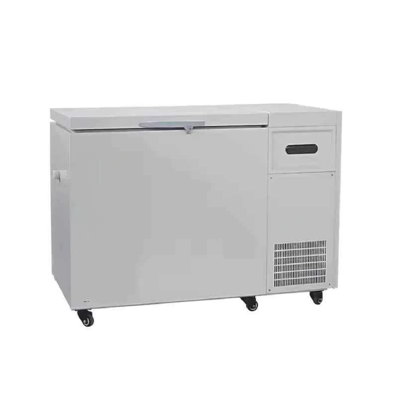 Commercial Freezer Style Laboratory Refrigerator for Sample and Reagent Storage with Precise Temperature Control