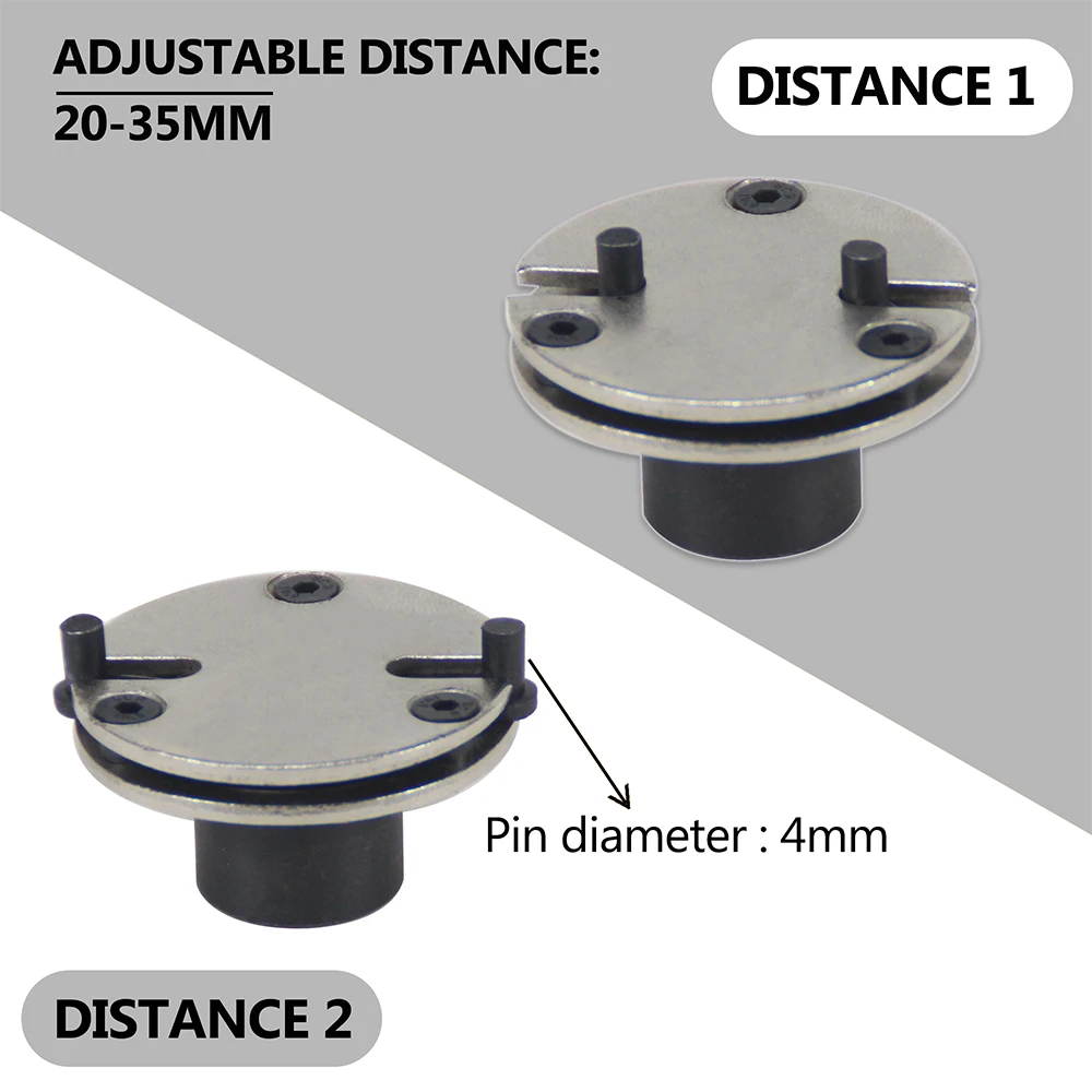 Universal 2&3 Pin Adjustable Auto Disc Brake Pad Caliper Piston Wind/Rewind Back Replacement Tool 3/8\