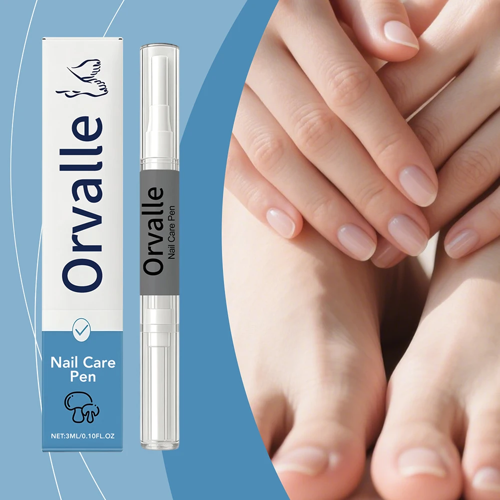 Tratamientos para el crecimiento de las uñas, pluma para el cuidado, fortalecedor de uñas Natural, solucin de reparacin de suero, nutre, hidrata, aplicador para el cuidado de las uñas