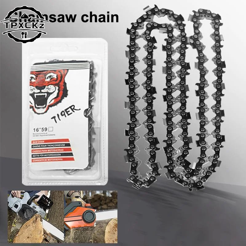 12/16/18/20/22/24 Inch Saw Chainsaw Chain Wear-resistant Chainsaw Blade High Hardness Drive Right Angle Chainsaw
