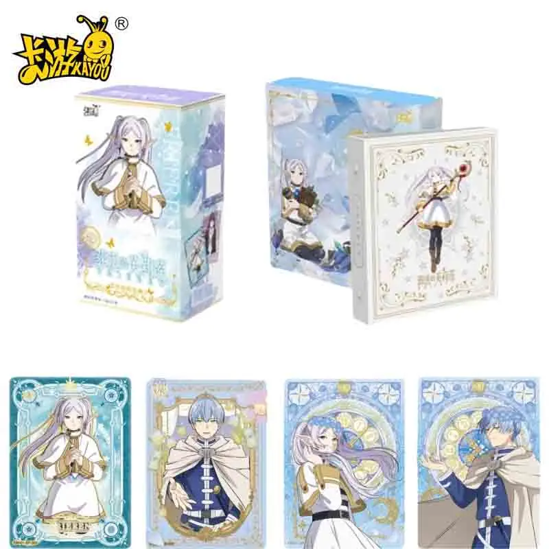 

Подарочный набор карточек KAYOU Frieren: За пределами пути (Frieren Himmel) — Оригинальная коллекционная анимационная карточная игра, сувенир, подарок