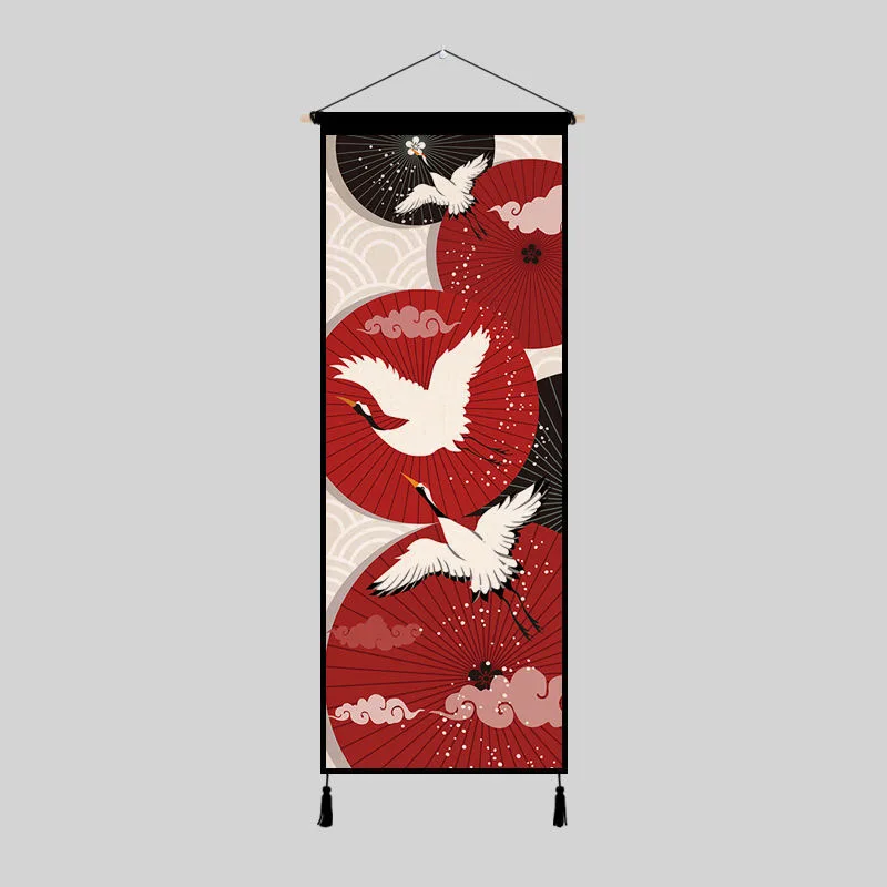 Japanese Posters Canvas Painting Wall Hanging Decor Ukiyoe Wall Art Print Pictures Room Decor Aesthetic Scroll Paintings