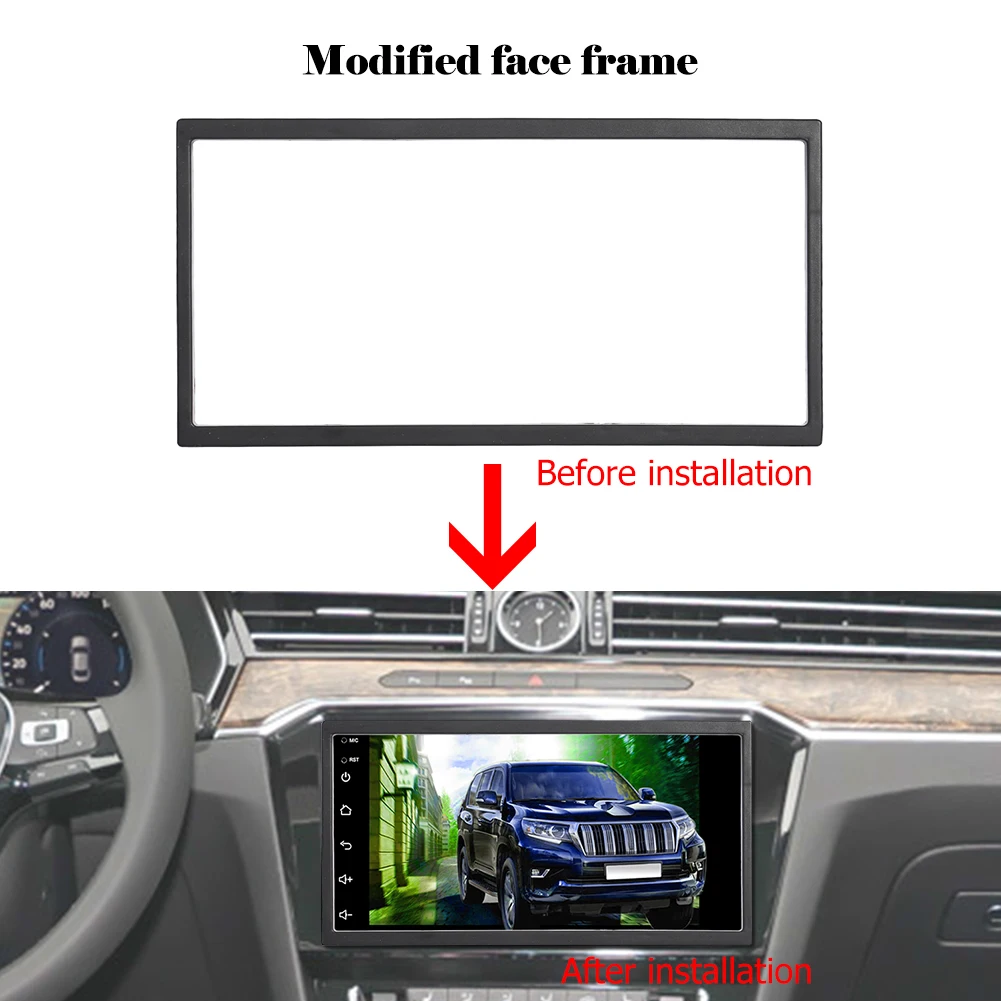 Car Stereo Radio Panel Plate Frame Replacement Parts DVD Panel Stereo Radio Mount Adapter Auto Interior Accessories