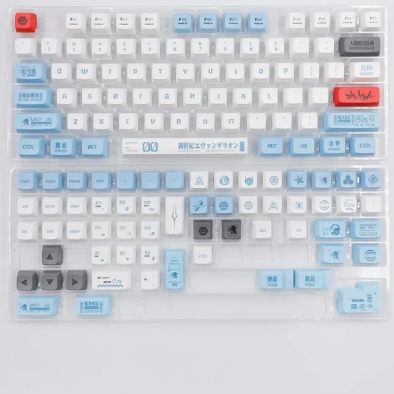 Teclas de 134 teclas XDA altamente sublimadas PBT adequadas para teclado mecânico teclas personalizadas