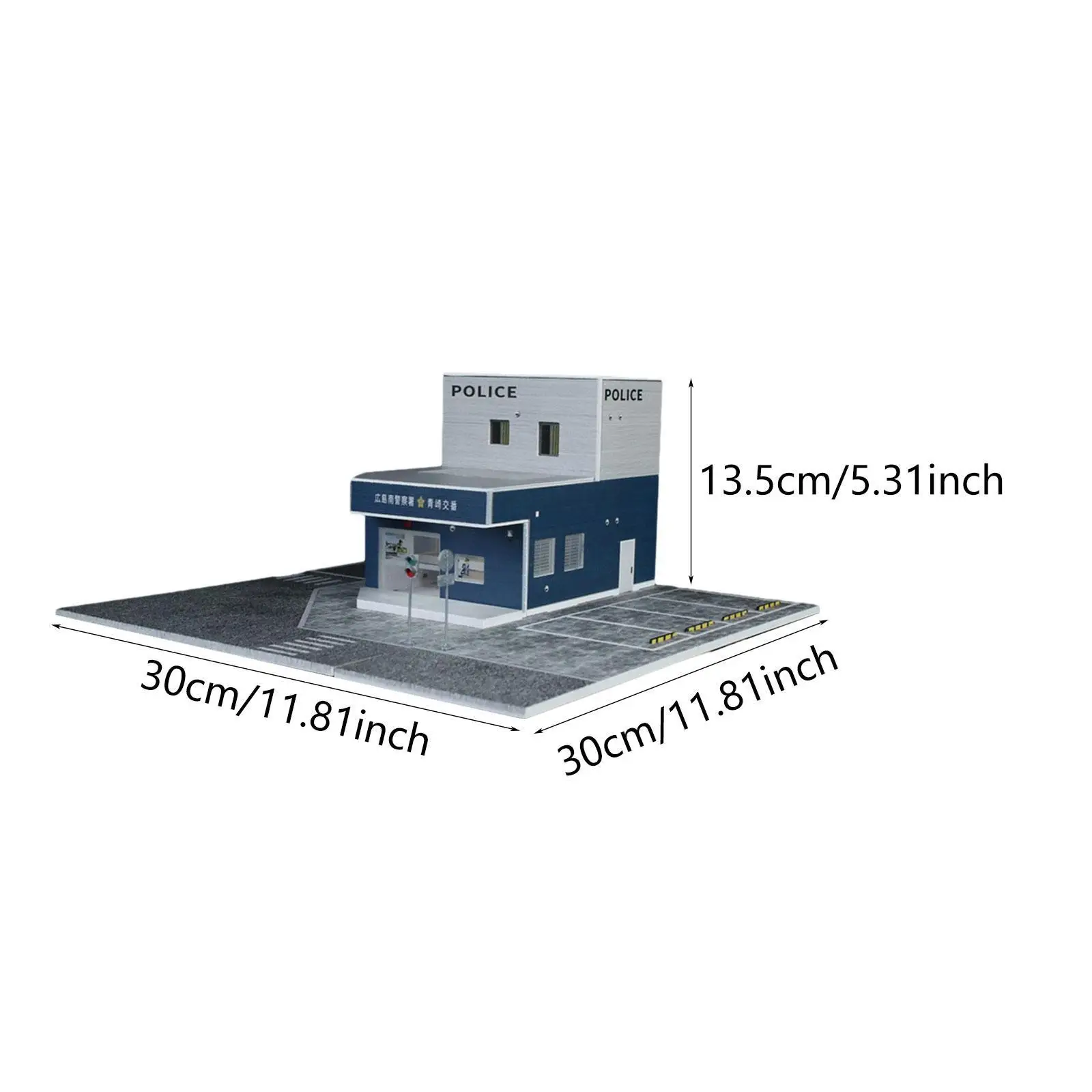 1:64 โรงรถรถ Diorama รุ่น DIY สําหรับตุ๊กตาอุปกรณ์เสริม House DIY ฉาก