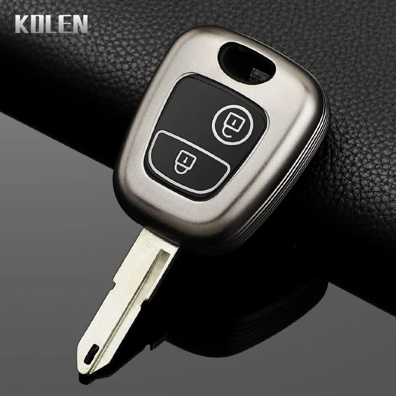 TPU Car Remote Key Case Cover For Peugeot 107 206 207 307 For Citroen C1 C2 C3 C4 For Toyota Aygo Keychain Key Protector Keyless