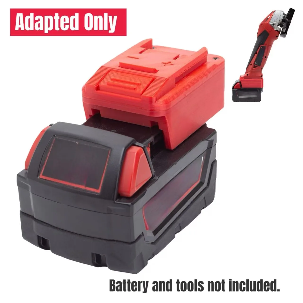 

Adapter for Milwaukee 18V Li-ion Battery For Ozito 18V Tool Portable Power Converter（Adapters Only）
