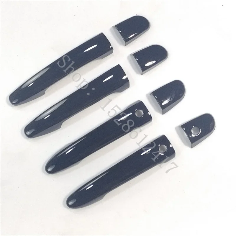 For Mazda 2/ Mazda 3/ Mazda 6 2007-2016 Mazda CX-5 2012-2020 Glossy Black ABS Door Handle Cover car door handle protector trim