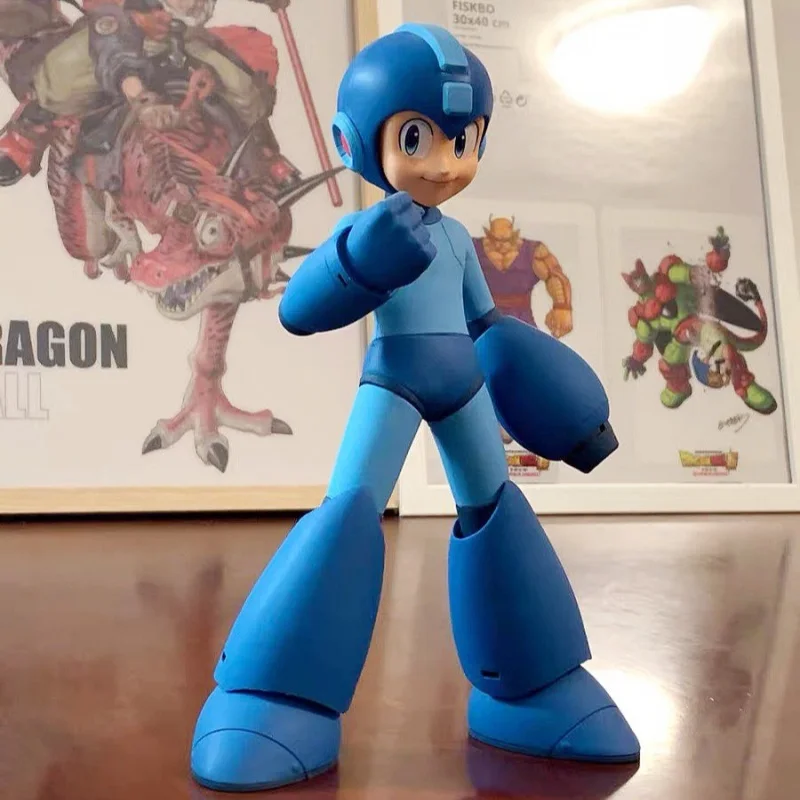 Em Estoque: Figura de Ação Sega Original Luminasta Mega Man Jingpin, Modelo de Coleção Precioso, Ótimo para Presentes de Aniversário