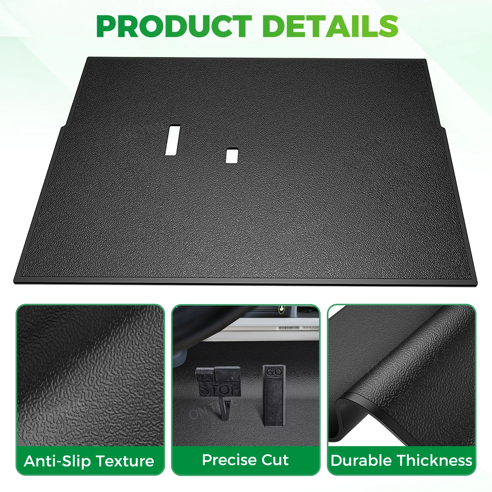 골프 카트 고무 바닥 매트, 클럽 카 DS 1982-UP #1015032 101503202