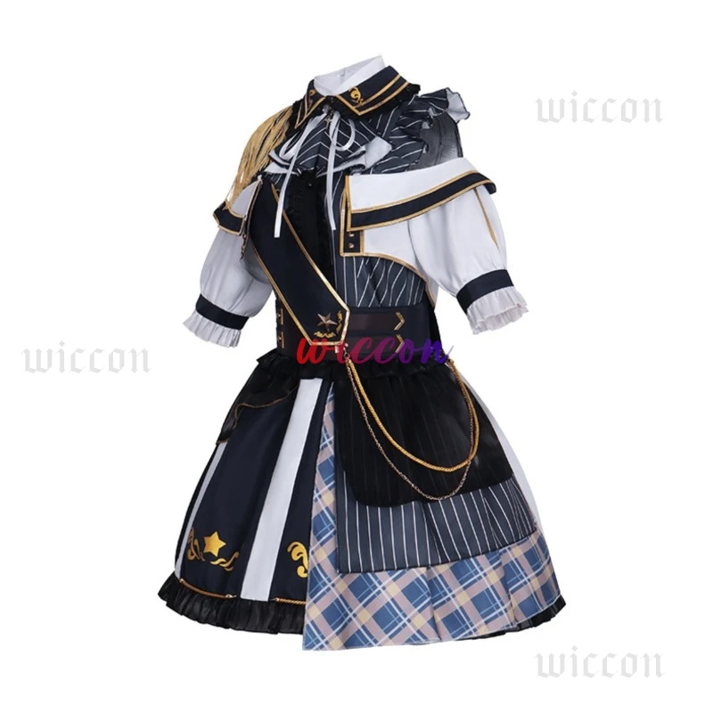أريما كانيا كوسبلاي لوليتا العسكرية مرحلة الأداء ماستر شعر مستعار كوسبلاي بدلة الهالوين طقم ملابس