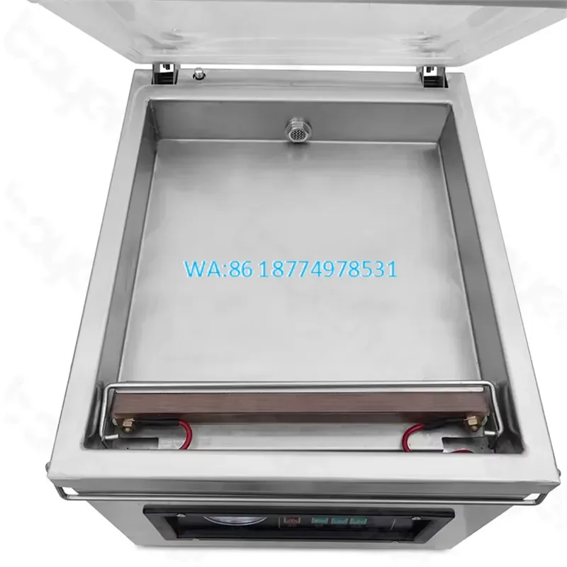 Wmwmnu for DZ-260 Commercial Vacuum Sealer Table Top Single Packaging Meat Rice Food Plastic Bag Factory Price
