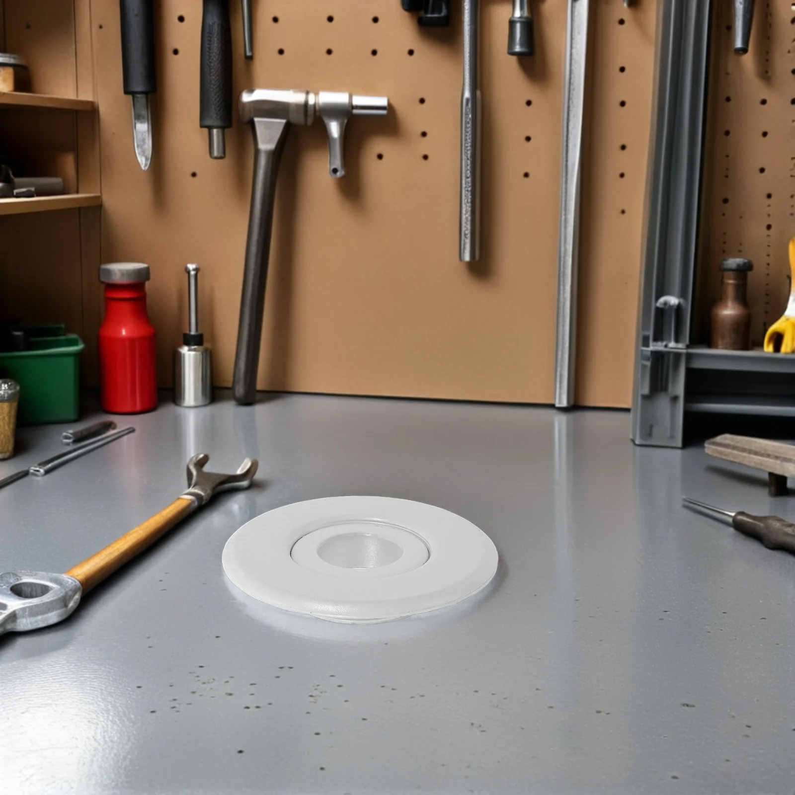 2pcs Fire Escutcheon Cap Plastic Recessed Plate Decorative Cover For Ceiling Home Office Commercial Use Sprinkler Head Cover