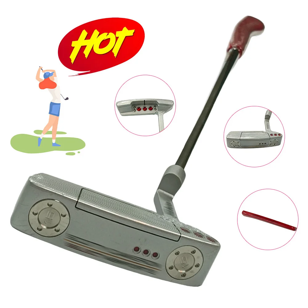 

Golf Putter Advanced Groove Face with Headcover Alignment Putter for Precision Putting 35 Inches with Cover with Logo